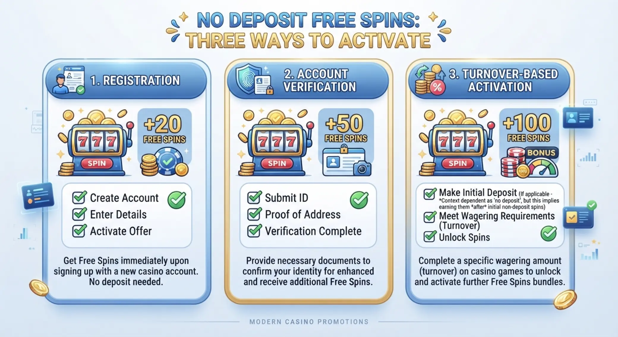 Prehľad typov free spinov bez vkladu