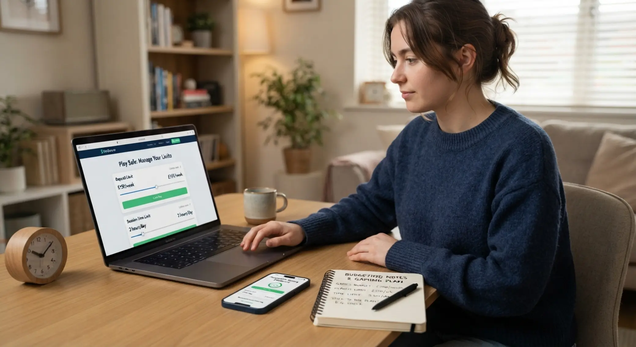 Hráč nastavuje limity pre zodpovedné online hranie